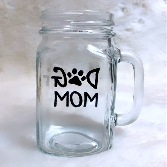 Dog Mom 16oz Mason Jar Mug - Picture 3 of 4